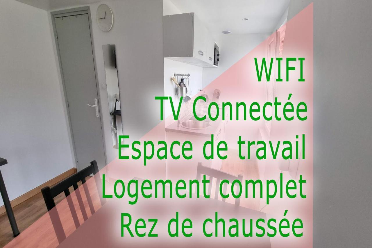 Studio En Rez-De-Chaussee - Le Petit Chateau Avesnois - Tv - Wifi - Logement Entier Avesnes-sur-Helpe Exterior foto